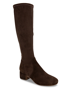 Shop Gentle Souls By Kenneth Cole Women's Ella Stretch Boots In Chocolate