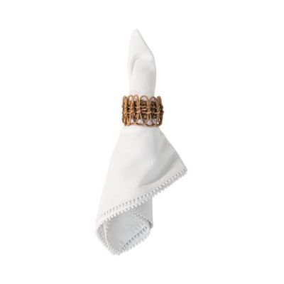  Trim Linen/Cotton Napkin