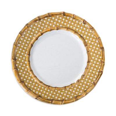 Juliska - Bamboo Caning Melamine Dessert/Salad Plate