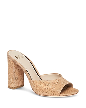 paige women's sloane cork high heel sandals