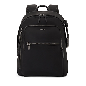 Shop Tumi Voyageur Halsey Backpack In Black/gunmetal