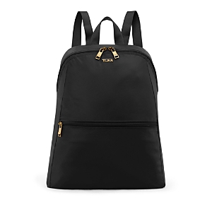 Shop Tumi Voyageur Just In Case Packable Backpack In Black/gold