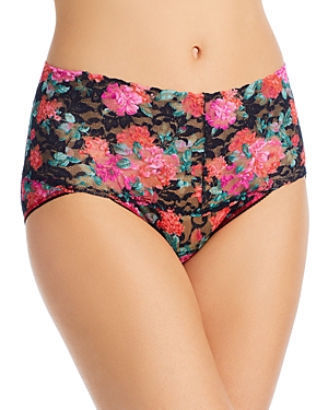 Hanky Panky Floral Retro Lace Vikini In Autobiography