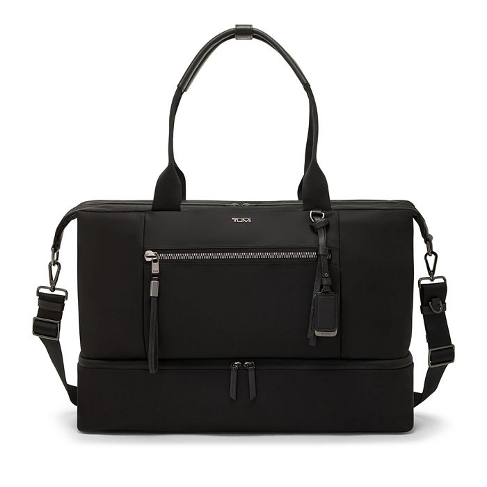 Tumi weekender bag top