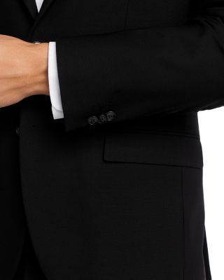 Arti Super Black Extra Slim Fit Suit Jacket