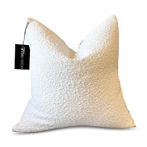Shop Modish Decor Pillows Boucle Decorative Pillow Cover, 24 X 24 In Dove