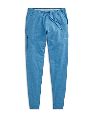 Mack Weldon Ace Modern Fit French Terry Sweatpants In Chambray Heather