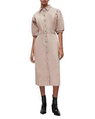 osa denim dress ALLSAINTS Osa Denim Mini Dress