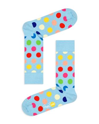 Happy Socks Big Dot Crew Socks