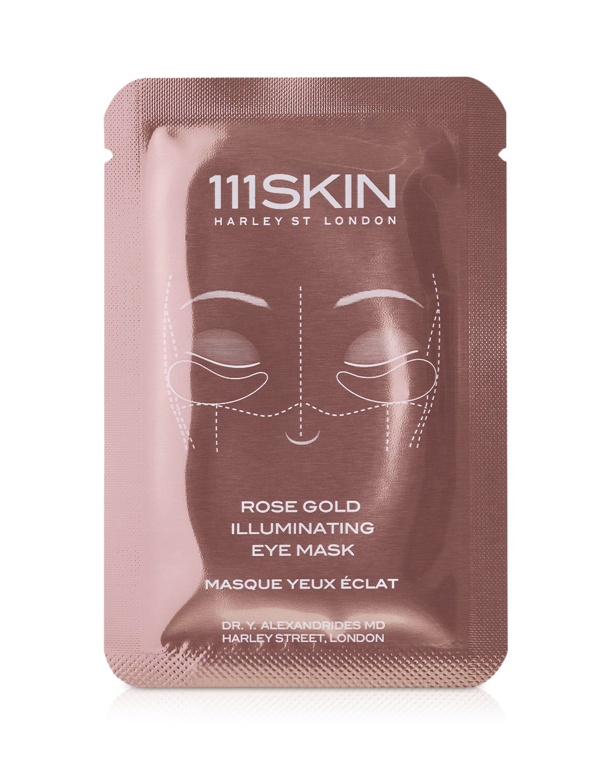111skin 111SKIN Rose Gold Illuminating Eye Mask Box, 8 Piece