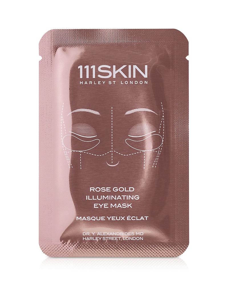 111skin Rose Gold Illuminating 8-piece Eye Mask Box In No Colordnu