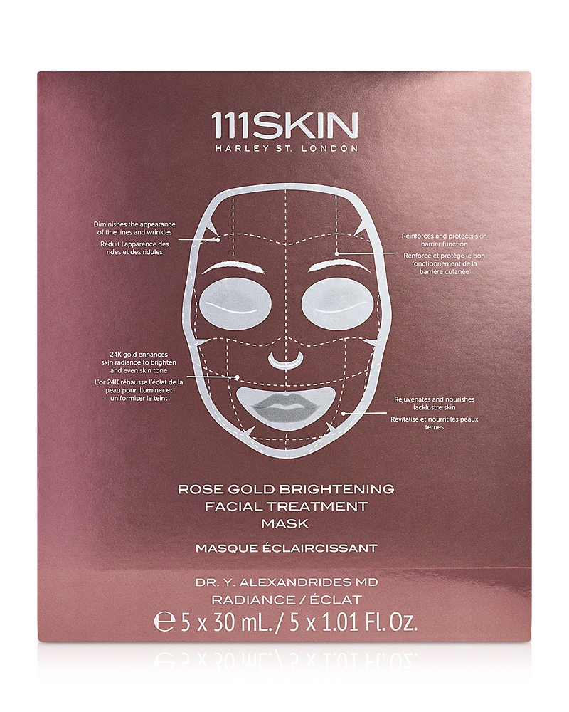 111skin Rose Gold Brightening Facial Treatment Mask In White