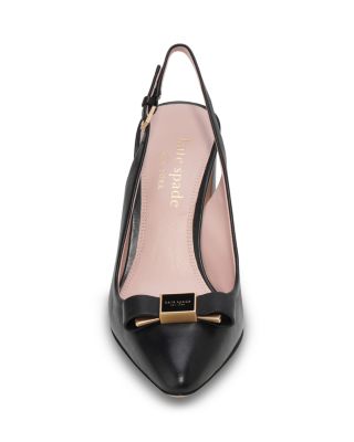 Women's Bowdie Slip On Slingback High Heel Pumps