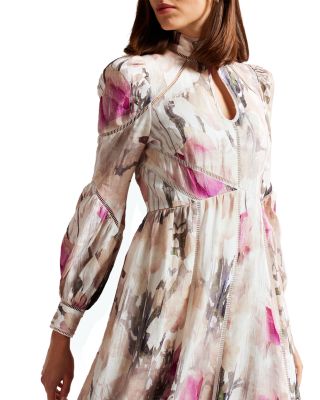 Ted Baker Freisya Linen Midi Dress | Bloomingdale's