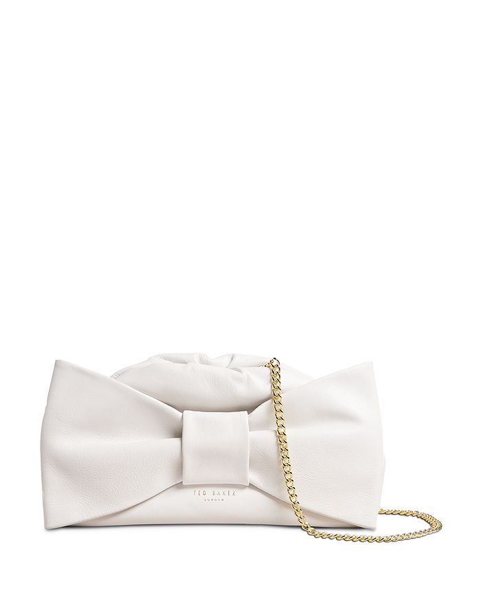 Ted Baker - Niasa Bow Detail Small Leather Clutch