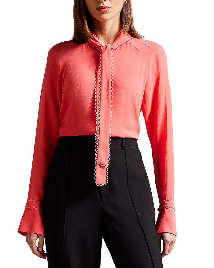 Ted Baker - Julinaa Tie Neck Blouse