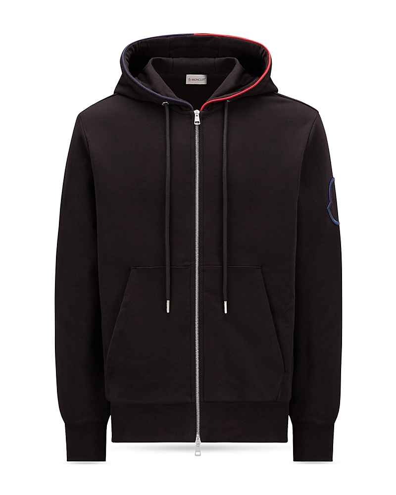 Moncler Zip Up Hooded Cardigan