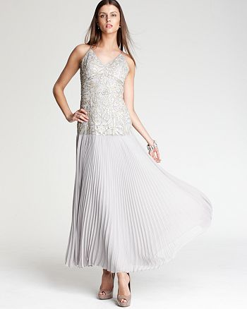 Sue Wong - Bead and Sequin Embellishment Gown