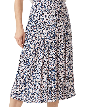 Amica Floral Print Midi Skirt