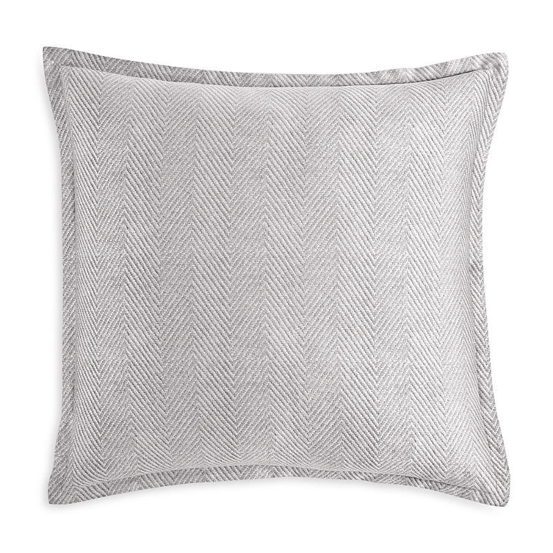 Hudson Park Collection Palermo European Sham - Exclusive In Silver