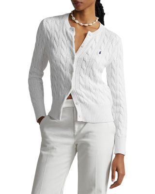 Polo Ralph Lauren contrasting-trim cotton blazer - White