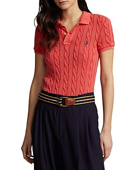 Lauren Ralph Lauren Plus Polka Dot Button Front Shirt, $75, Bloomingdale's