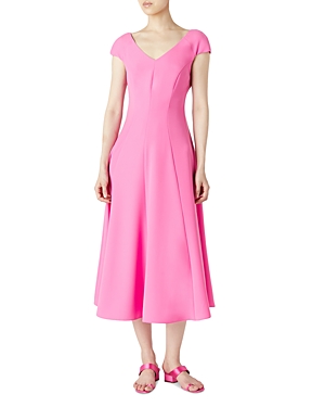Armani Collezioni Emporio Armani Cutout Back Dress In Pink