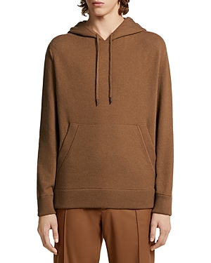 ZEGNA OASI CASHMERE PULLOVER HOODIE
