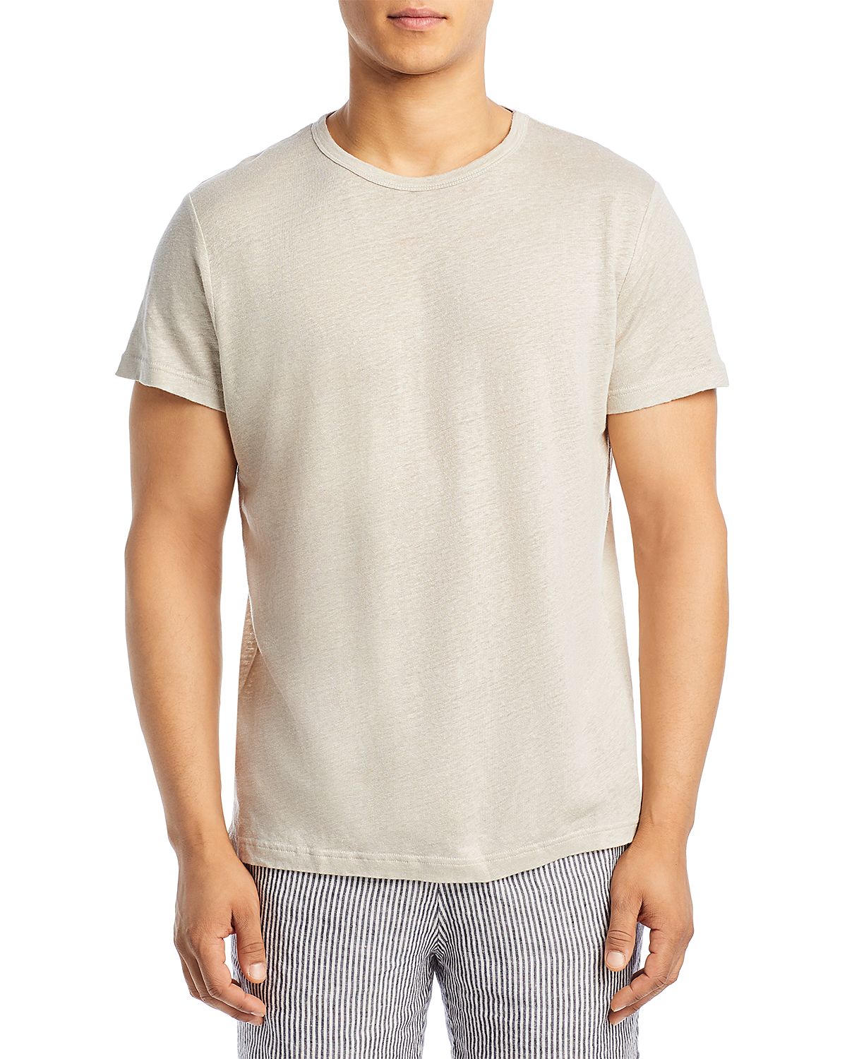 Alex Crane Sun Regular Fit Linen Tee