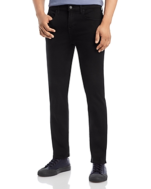 7 For All Mankind Luxe Performance Slimmy Slim Fit Jeans in Black