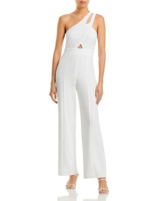 classy white jumpsuit