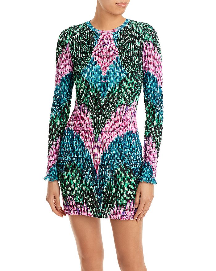 AFRM Bijou Smocked Mini Dress Bloomingdale s