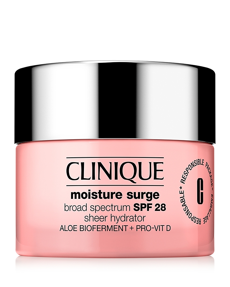 Clinique Moisture Surge Broad Spectrum Sunscreen Spf 28 Sheer Hydrator Moisturizer 1.6 oz / 50 ml