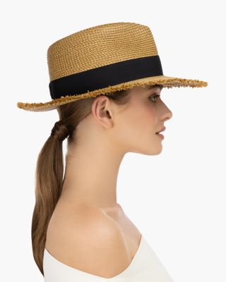 Fringe Pinch Sun Hat