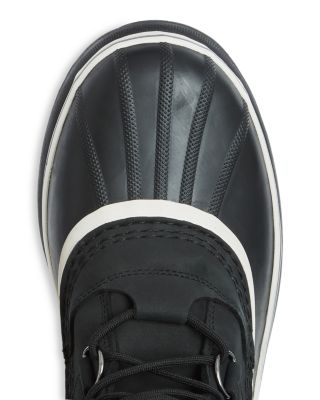 Men's Caribou Waterproof Nubuck Leather Cold-Weather Boots