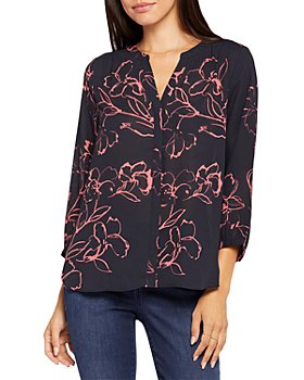 NYDJ Fit Solution embroidered cotton tunic
