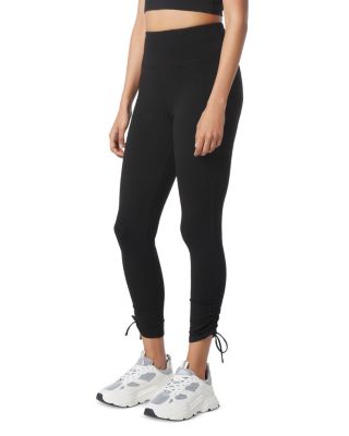 pants with ruched ankle