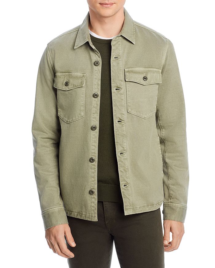 Faherty Regular Fit Jersey Shirt Jacket | Bloomingdale's