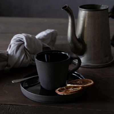 Lagoa Eco Gris Espresso Cup & Saucer
