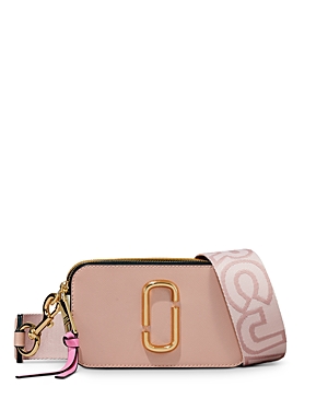 Marc Jacobs The Colorblock Snapshot In Rose Multi/gold
