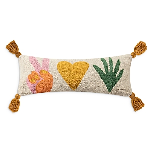 Justina Blakeney Peace Love Plants Hook Decorative Pillow In Multi
