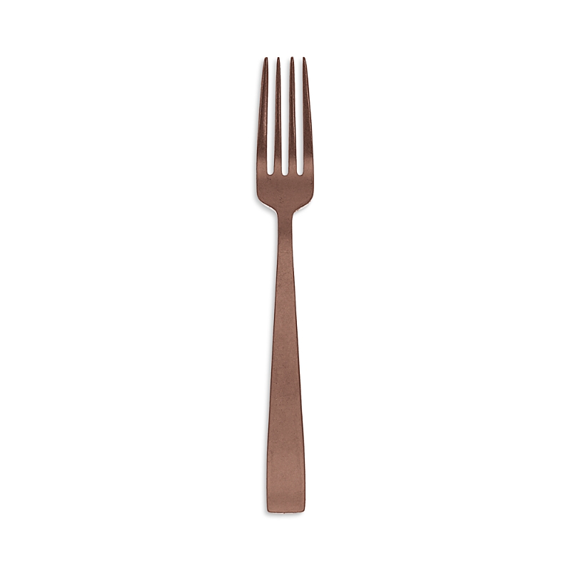 Sambonet Flat Copper Stainless Steel Serving Fork In Copper