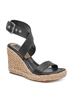 Dolce Vita Women's Aldona Ankle Strap Espadrille Wedge Sandals