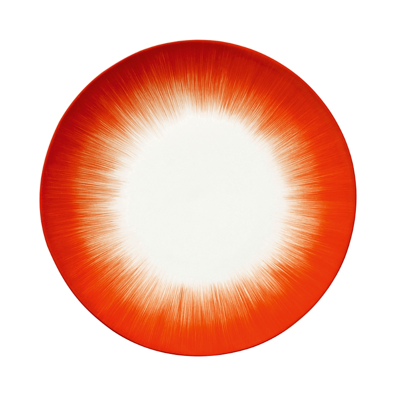 Serax De Plate Var 5 In White/red