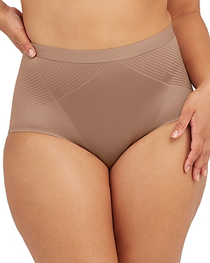 Spanx Thinstincts 2.0 High-rise Compression Briefs In Cafe Au Lait