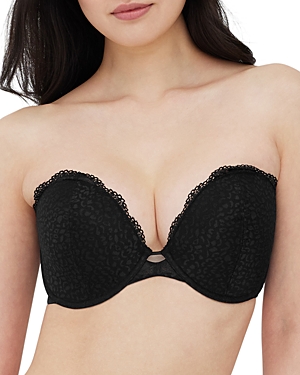 Skarlett Blue Rouse Full Coverage Lightly Lined Strapless Bra In Black