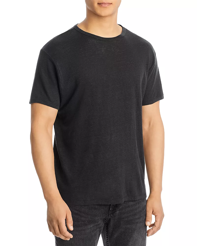 Alex Crane Sun Regular Fit Linen Tee