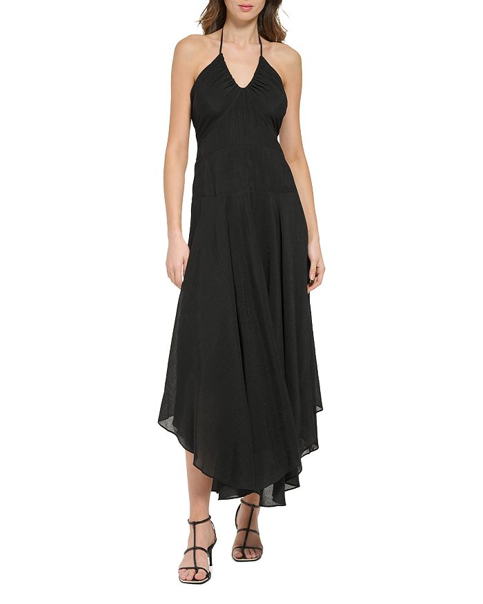 DKNY Halter High Low Dress Bloomingdale s
