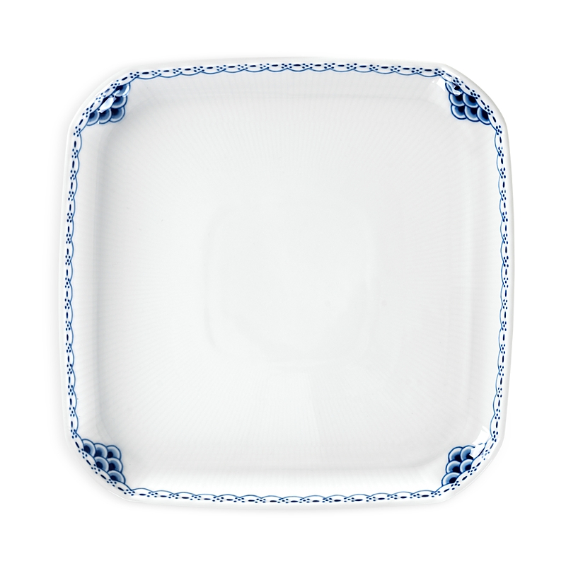 Royal Copenhagen Princess Large Square Plate In Multi