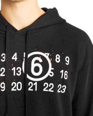 Maison Margiela フーディ size:S Maison Margiela Zip Detail Hoodie In Black | ModeSens